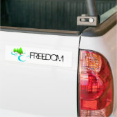 River Freedom Bumpersticker (Op Truck)