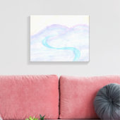 River Ghost Canvas (Insitu (Woonkamer))