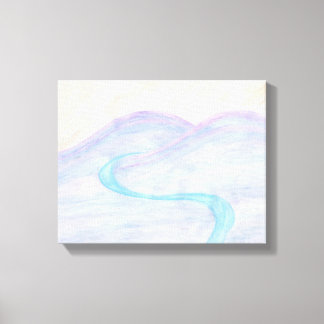 River Ghost Canvas Afdruk