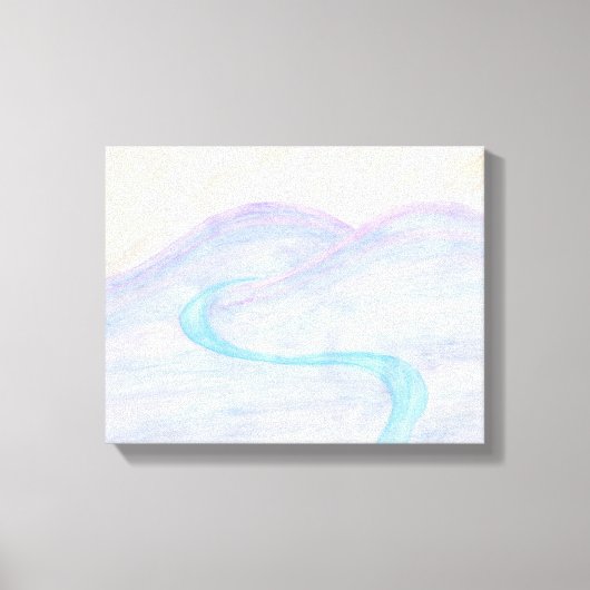 River Ghost Canvas Afdruk (Voorkant)