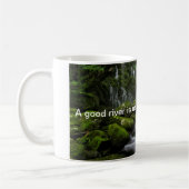 River - Groen bos - Quote Mix Koffiemok (Links)