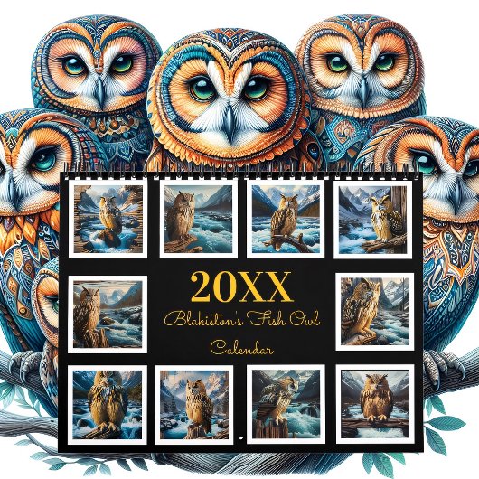 River Guardian: Blakiston's Majesteit 20XX Kalender