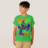 River Hopping - Motorcross Rider T-shirt (Voorkant volledig)