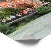 River Inn in Innsbruck Poster (Hoek)