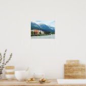 River Inn in Innsbruck Poster (Keuken)