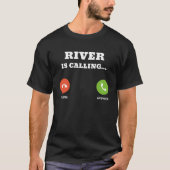 River is Calling T-shirt (Voorkant)