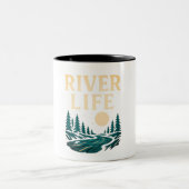 River is Life Mok – Natuur geïnspireerde koffiebek (Center)