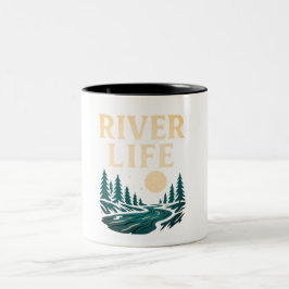 River is Life Mok – Natuur geïnspireerde koffiebek