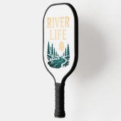 River is Life Pickleball Paddle - Natuur geïnspire (Links)