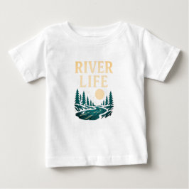 River Is Life T-shirt – Natuur geïnspireerd