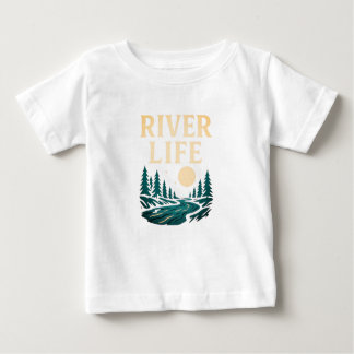River Is Life T-shirt – Natuur geïnspireerd