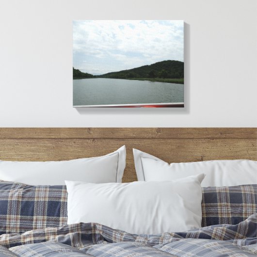 River Landscape Fotografie Canvas Decor (Insitu (Slaapkamer))