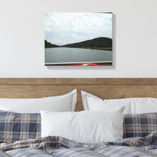 River Landscape Fotografie Canvas Decor (Insitu (Slaapkamer))