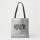 River Life Tote Bag (Voorkant)