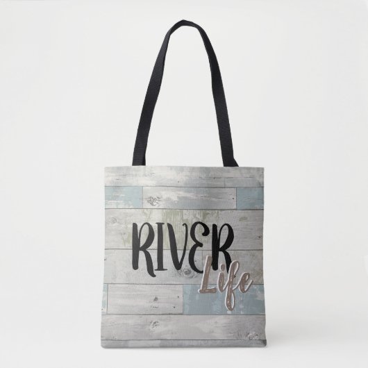 River Life Tote Bag (Voorkant)
