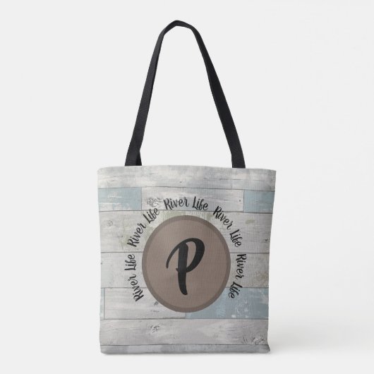 River Life Tote Bag (Achterkant)