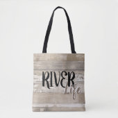 River Life Tote Bag (Voorkant)