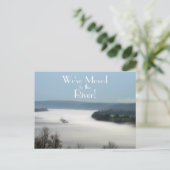 River Living - We zijn verhuisd! adreswijziging Aankondigingskaart (Staand voorkant)