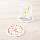 River Mountain Loop Trail (fietsen) Zandsteen Onderzetter (Zijkant)