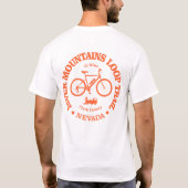 River Mountains Loop Trail (fietsen) T-shirt (Achterkant)