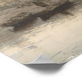 River Mouth in Brodick, Arran, Schotland (1877) Poster (Hoek)