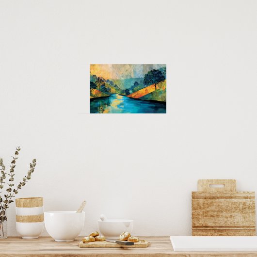 River of Comfort Poster (Keuken)