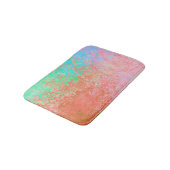 River of Fire Sinaasappel Alcoholinkt Abstract Badmat (Gekanteld)