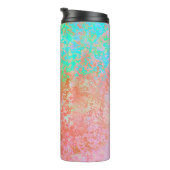 River of Fire Sinaasappel Alcoholinkt Abstract Thermosbeker (Geroteerd rechts)