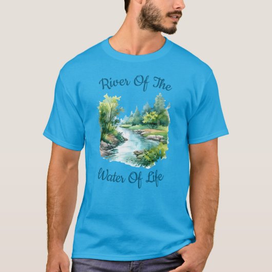 River of the Water of Life T-shirt (Voorkant)