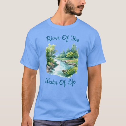 River of the Water of Life T-shirt (Voorkant)