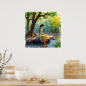 River of Thoughts voor Wall Art Poster (Keuken)
