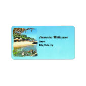 River Ontmoet Oceaan 0330 Adres Etiket (Voorkant)