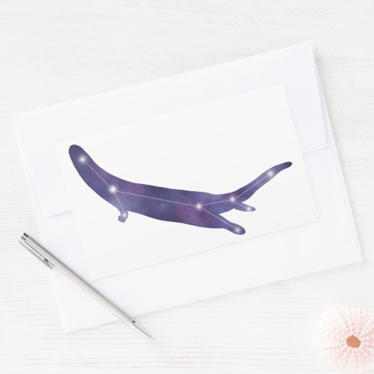 River Otter Constellation Sticker (Envelop)