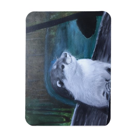 River Otter flexible magnet Magneet (Verticaal)