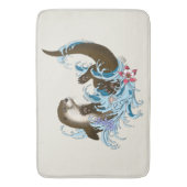 River Otter Water Schattige Badmat (Voorkant Verticaal)