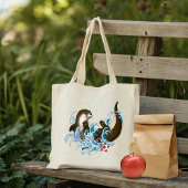 River Otter Water Schattige Tote Bag