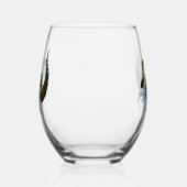 River Otter Water Schattige Wijnglas Zonder Voet (Links)