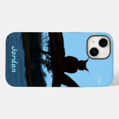 River Owl Apple telefoonhoesje Case-Mate iPhone Case (Achterkant (horizontaal))
