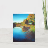 River Painting Art Blank Dank u kaart (Voorkant)