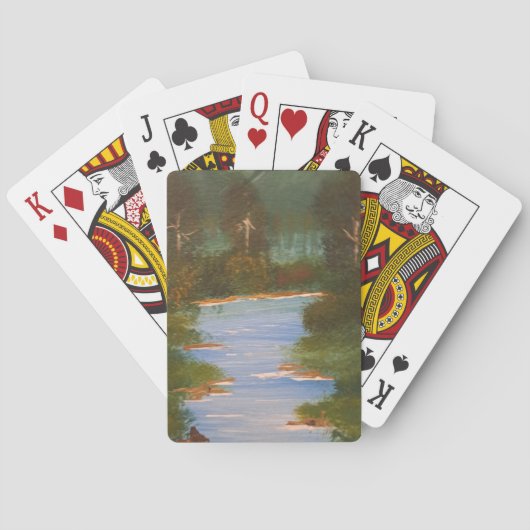 River Playing Cards Pokerkaarten (Achterkant)