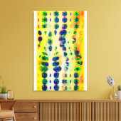 River Pulse Wallart Canvas Afdruk (Insitu (Woonkamer))