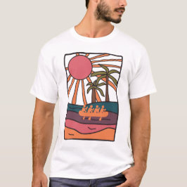 River Rafting illustratie T-shirt