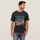 River Raid Premium vriend retro T-shirt (Voorkant volledig)