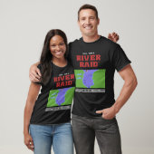 River Raid voor C64 en andere thuiscomputers vrien T-shirt (Unisex)