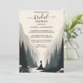 River Rain Cloud Smoky Mountain Vrijgezellenfeest Kaart (Staand voorkant)