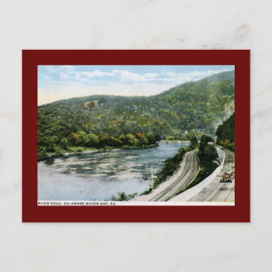 River Road, Delaware Water Gap, PA  Briefkaart