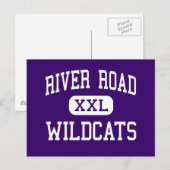 River Road - Wildcats - High - Amarillo Texas Briefkaart (Voorkant / Achterkant)