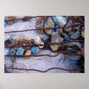 River Rock Compositie Poster