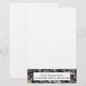 River Rock - Speciaal ontwerp Briefpapier (Voorkant / Achterkant)
