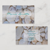 RIVER ROCKS Landscape Spa Massage Retraite Kaart Visitekaartje (Voorkant / Achterkant)